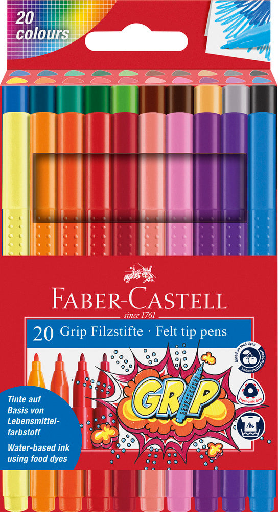 Tusser grip 2001 Faber-Castell 20 stk.