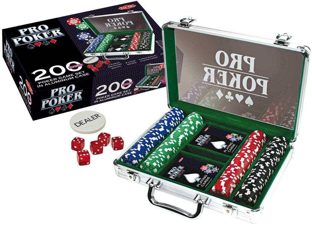 Poker kuffert 200 chips