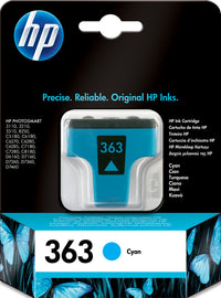 Blæk HP c8771ee (no.363) cyan