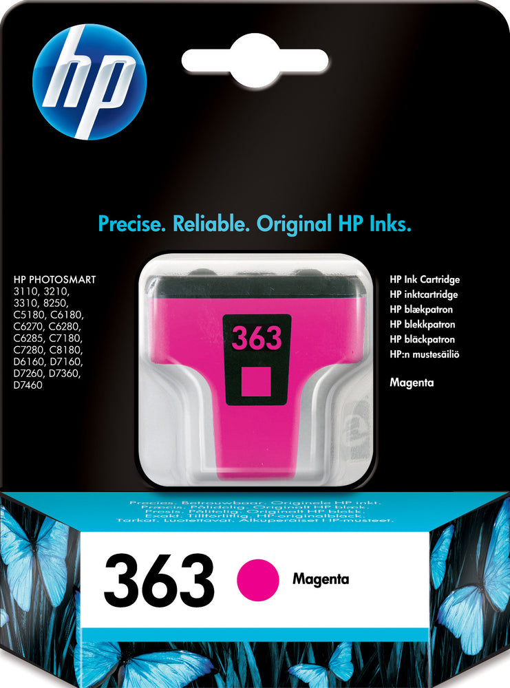 Blæk HP c8772ee  (no.363) magenta