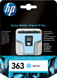 Blækpatron fra HP 363 cyan light