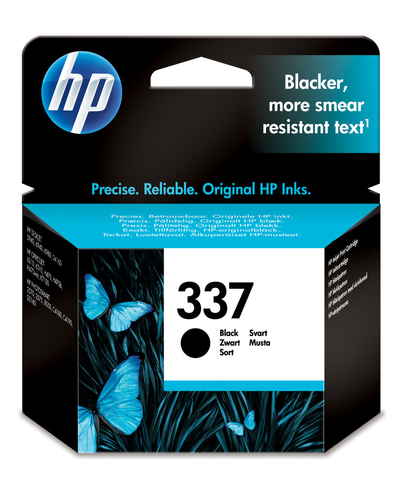 Blæk HP c9364e (no.337) sort