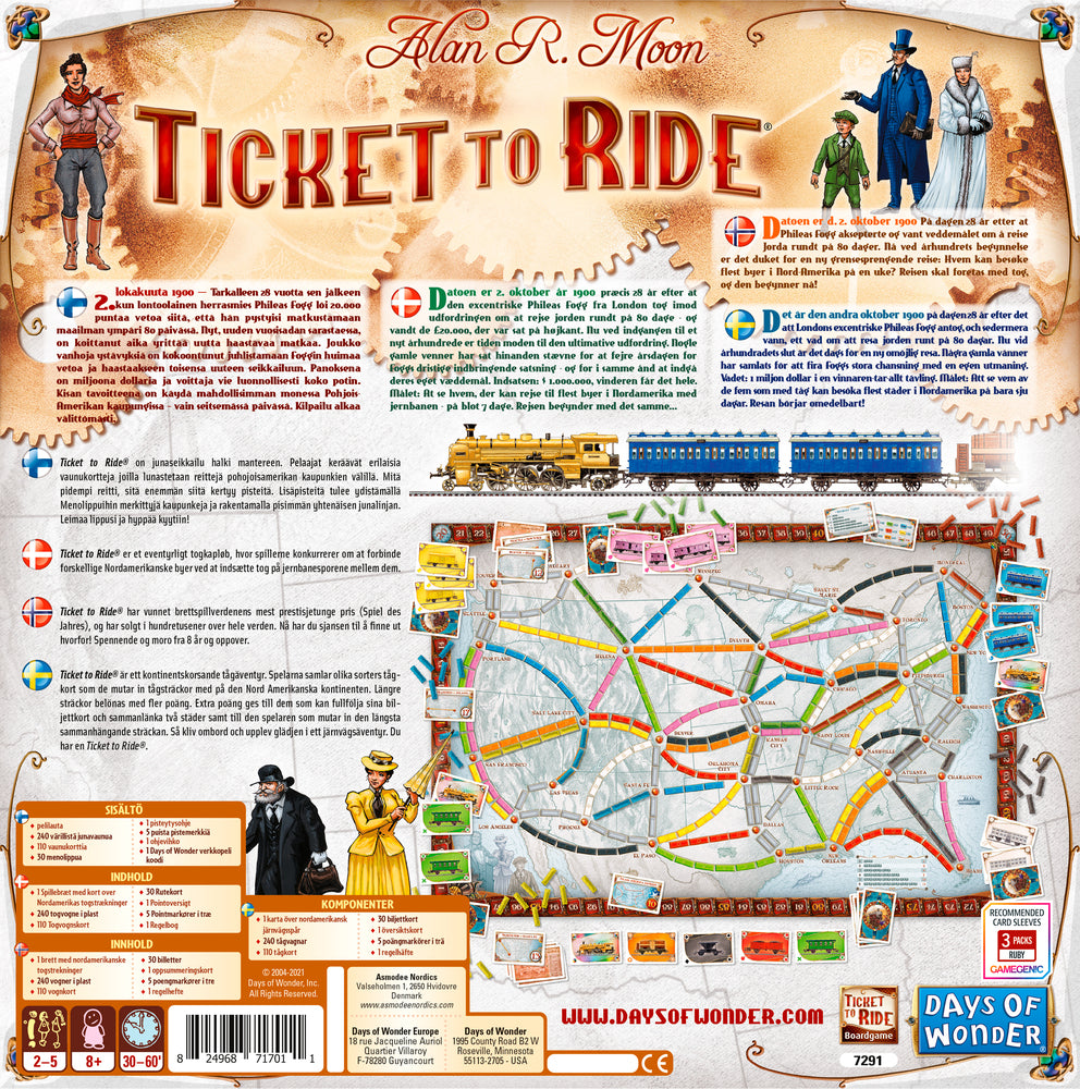 Ticket to ride usa