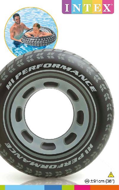 Giant tire tube
