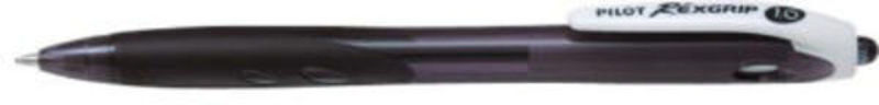 Kuglepen begreen rexgrip medium sort