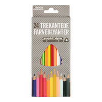 Farveblyanter graphit stylus 24 stk