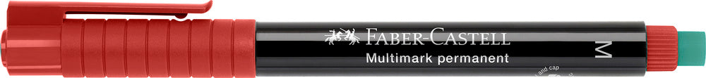 Multimarker Faber-Castell m rød