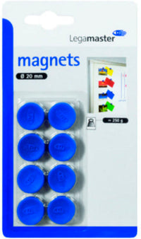 Magneter 20mm legamaster 1811 03 blå
