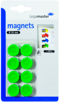 Magneter 20mm legamaster 1811 04 grøn
