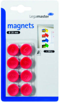 Magneter 20mm legamaster 1811 02 rød