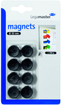 Magneter 20mm legamaster 1811 01 sort