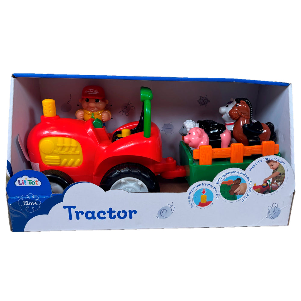 Lil'Tot Traktor Med Vogn