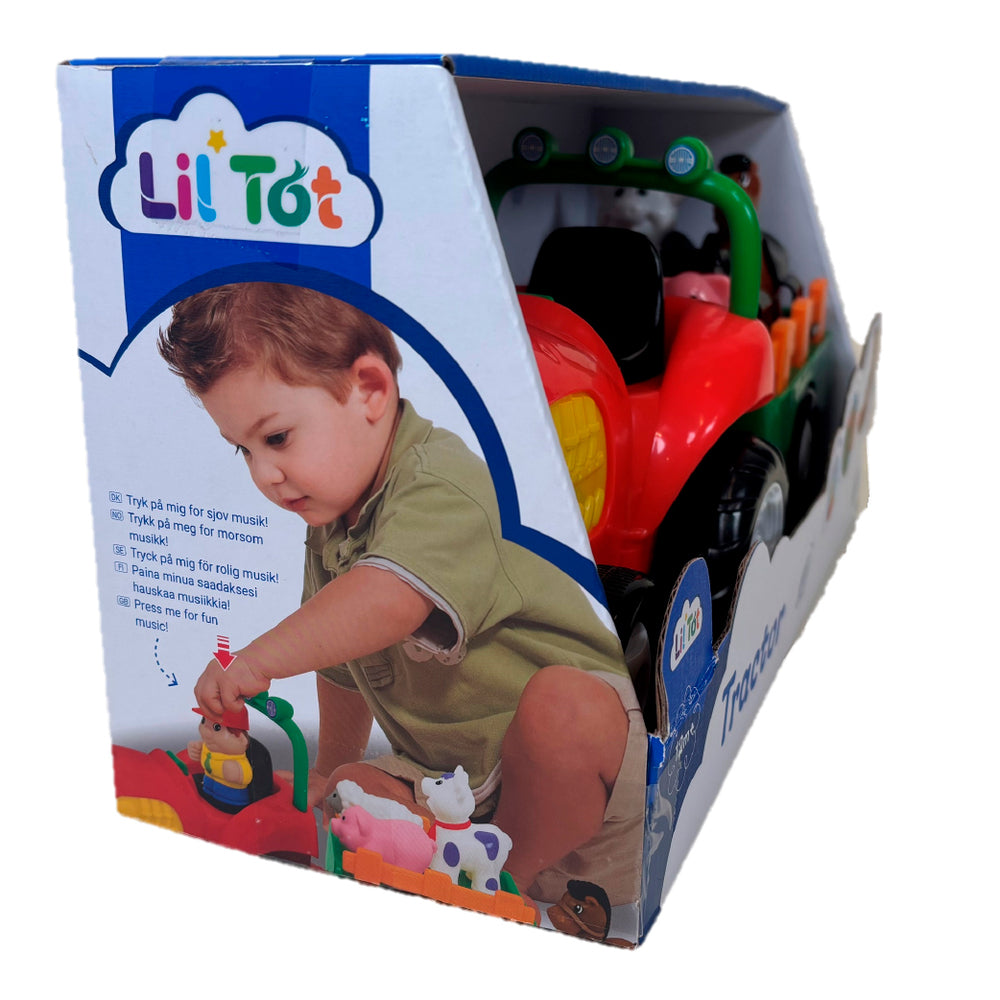 D2 Lil'Tot Traktor Med Vogn
