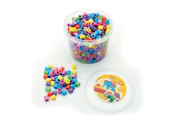 Hama maxi perler 600stk pastel mix 50
