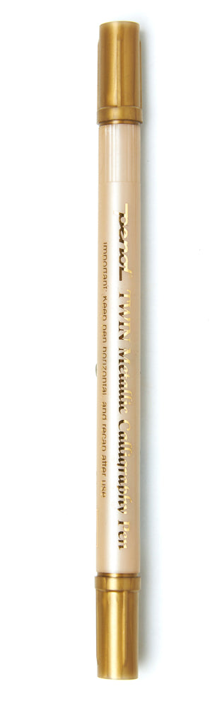 Kalligrafipen Penol twin guld