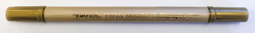 Kalligrafipen Penol twin guld