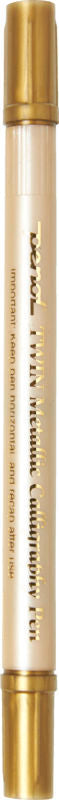 Kalligrafipen Penol twin guld
