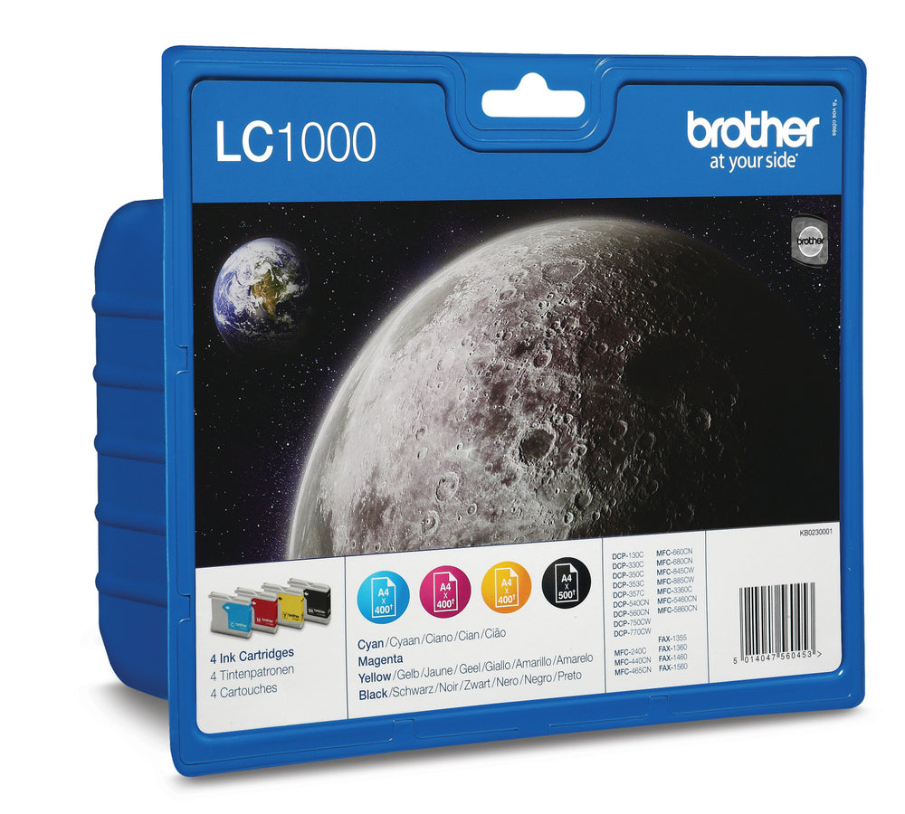 Brother LC-1000 value pack printerpatron