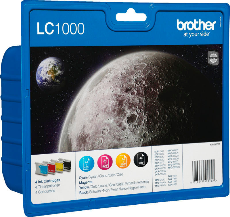 Brother LC-1000 value pack printerpatron