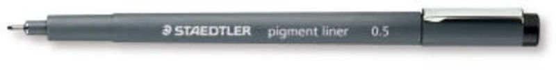 Fineliner pigment Staedtler 0,05 mm sort
