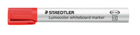Whiteboardmarker Staedtler rød 2mm.