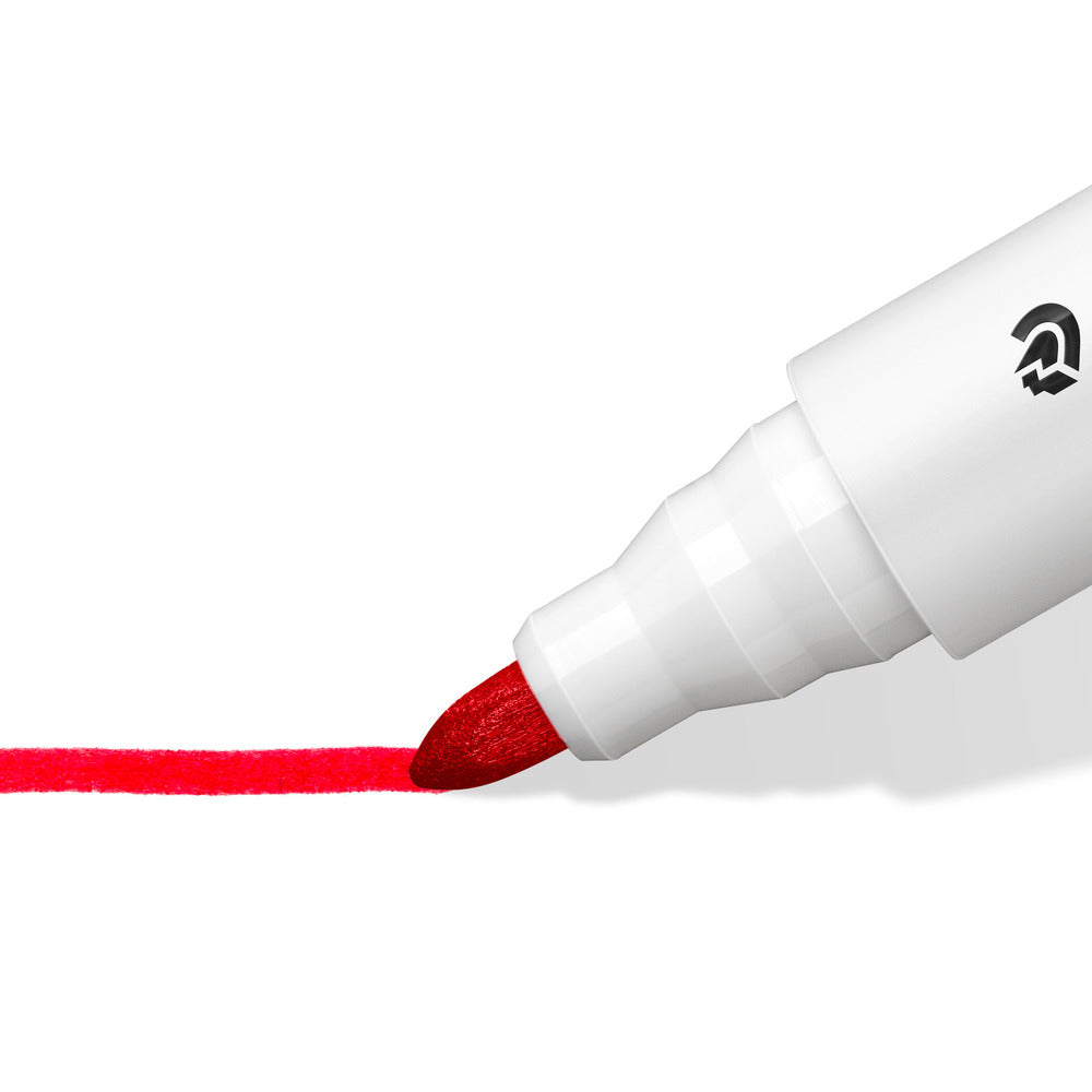 Whiteboardmarker Staedtler rød 2mm.