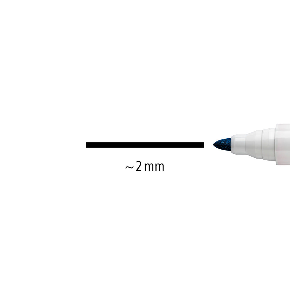 Whiteboardmarker Staedtler sort 2mm.