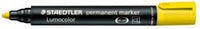 Marker Staedtler permanent fine gul