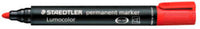Marker Staedtler permanent fine rød
