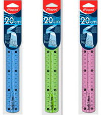 Lineal Maped twist n flex 20 cm