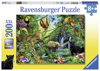 Puslespil animals in the jungle 200 brikker