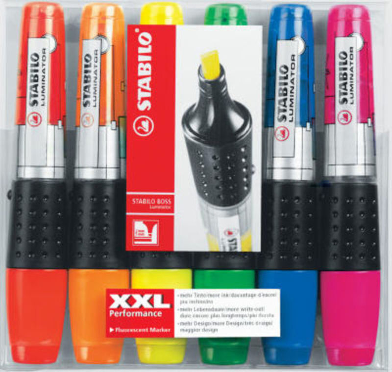 Overstregningspenne Stabilo /4 stk
