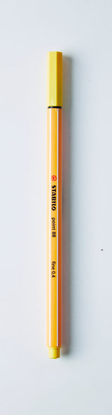 FIBERPEN POINT 88 STABILO GUL