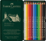 Farveblyant polychromos Faber-Castell 12 farver