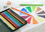 Farveblyant polychromos Faber-Castell 12 farver