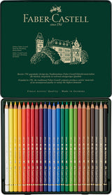 Farveblyant polychromos Faber-Castell 24 farver