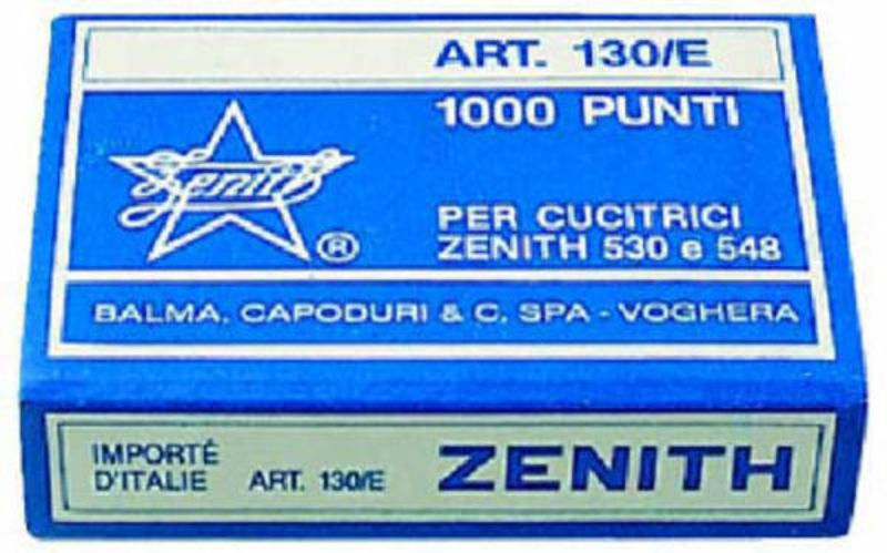 Klammer zenith /1000 stk