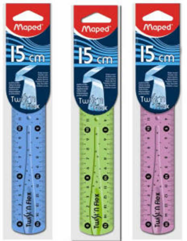 Lineal twist'n flex 15cm Maped