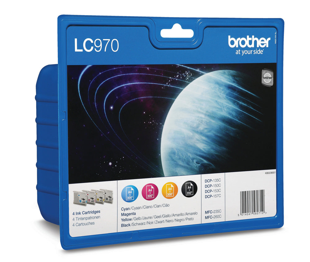 Brother LC-970valbp value pack printerpatron