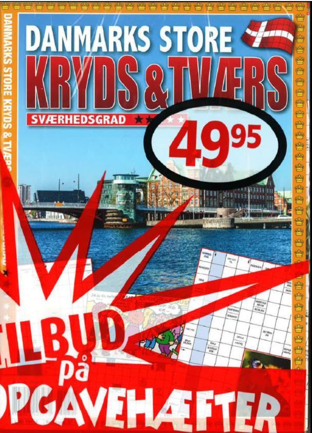 Krydsord - let til middel