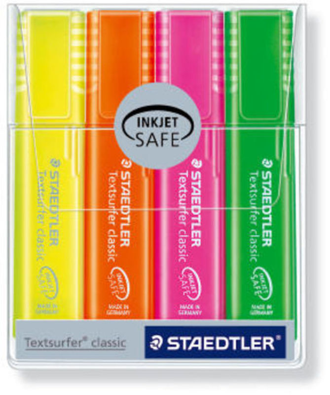Staedtler textsurfer classic 4 stk ass