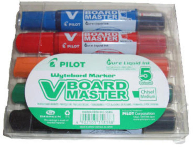 Pilot bg wb master etui m/5 stk.