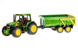 Bruder john deere med vogn