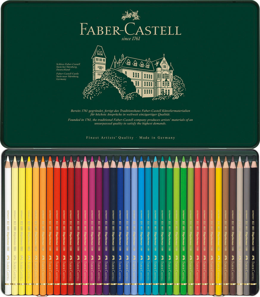 Farveblyant polychromos Faber-Castell 36 farver