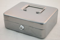 Pengekasse sølv 20 x 16 x 7,5 cm