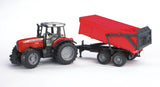 Bruder Massey Ferguson 7480 traktor med tipvogn