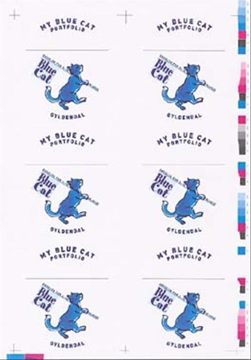 Blue Cat Stickers