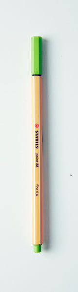 FIBERPEN POINT 88 STABILO APPLE GREEN
