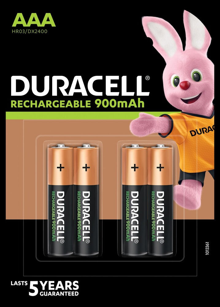 Batterier Duracell prechargeable aaa 4Pk