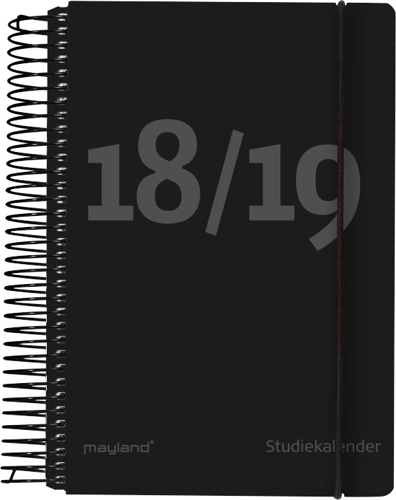 STUDIEKALENDER MAY. 18/19 MINI 1 DAG BLACK